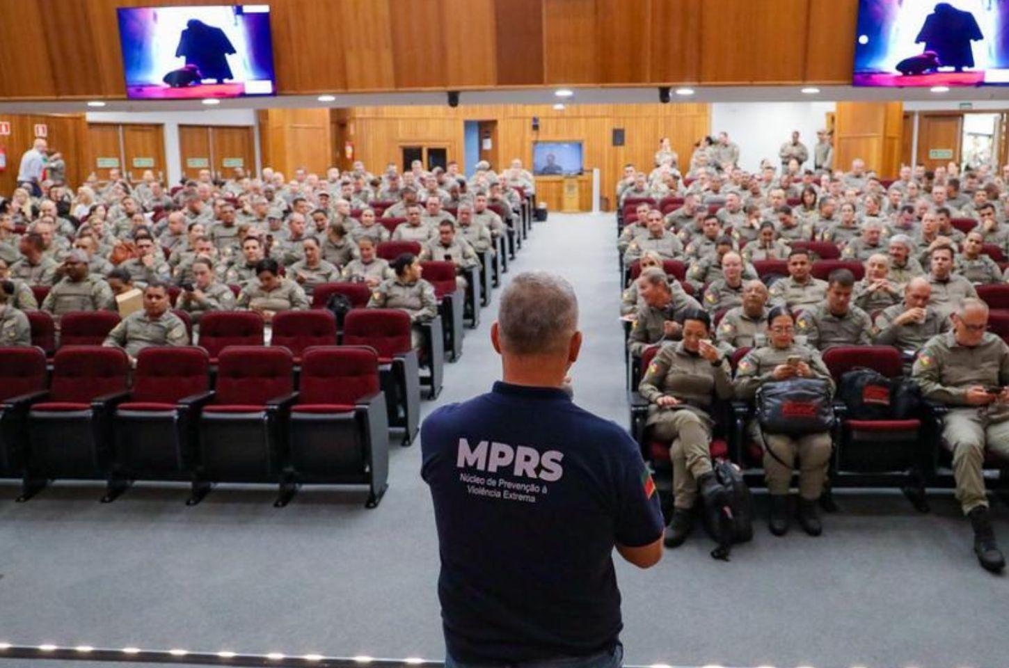 MPRS capacita 500 policiais militares no Projeto Sinais