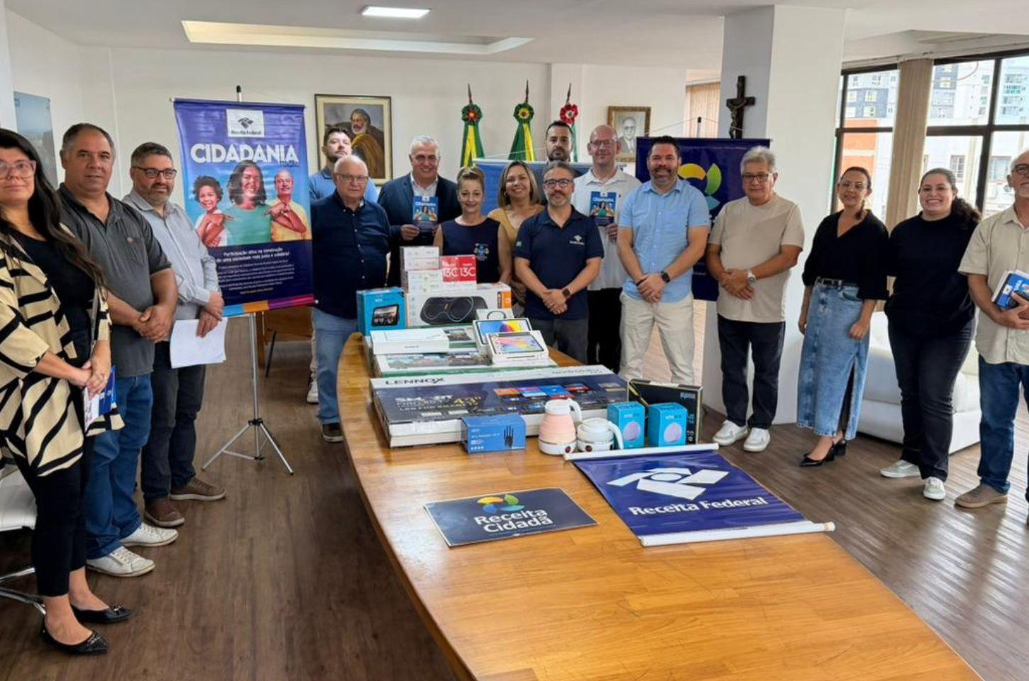 🏙️📦MUNICÍPIO DE OSÓRIO É BENEFICIADO COM O VALOR DE R$ 243 MIL EM MERCADORIAS ATRAVÉS DO RECEITA CIDADÃ