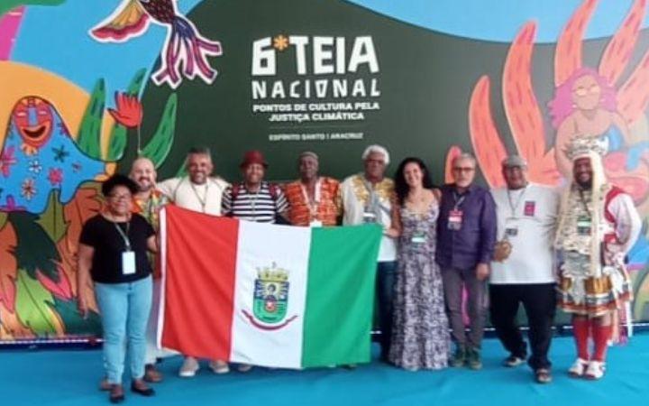 Grupo Maçambique de Osório representa o município no Encontro Nacional de Pontos de Cultura em Espírito Santo