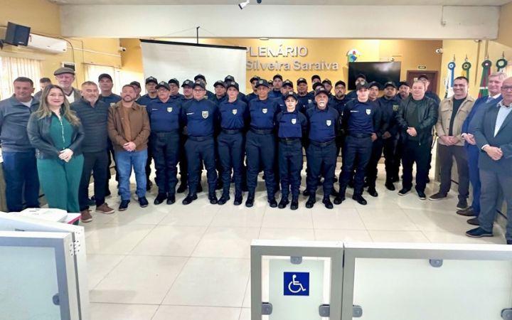 Guarda Municipal uniformizada marca novo capítulo da segurança pública em Cidreira.