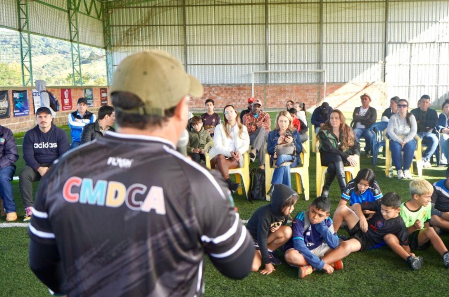 Projeto Caminho dos Esportes vai atende 60 criança e adolescentes na Aldeia Velha em Santo Antônio da Patrulha