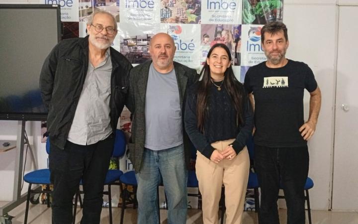 SMED//IMBÉ recebe representantes da UFRGS para divulgação de cursos de especialização