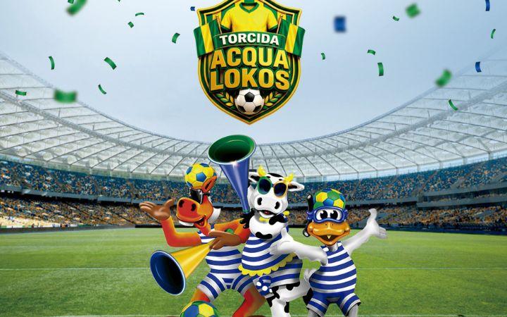 Acqua Lokos lança campanha que premia torcedores a cada gol do Brasil na Copa