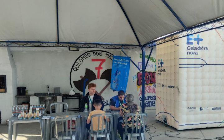 CEEE Equatorial leva troca de lâmpadas, cadastro na Tarifa Social e serviços gratuitos para Dom Pedro de Alcântara 