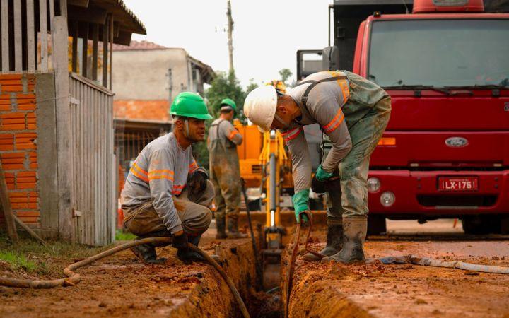 Corsan realiza 87 frentes de obras e ações em nove municípios do Litoral Norte gaúcho nesta semana