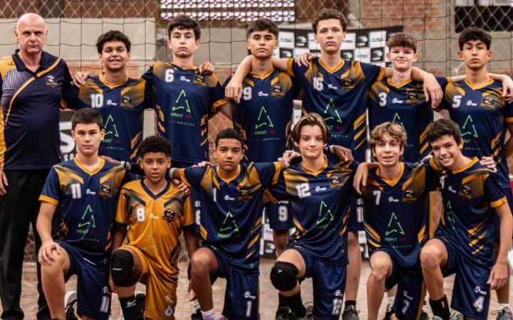Etapa da Liga Gaúcha de Voleibol de Base será realizada neste sábado em Osório