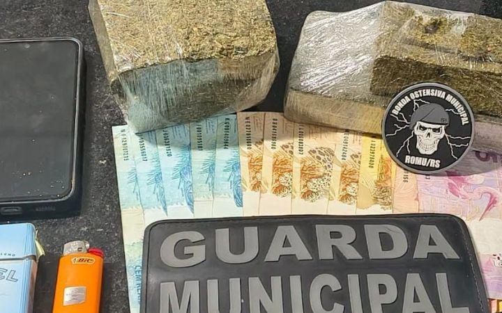 GUARDA MUNICIPAL DE IMBÉ PRENDE HOMEM POR TRÁFICO DE DROGAS 