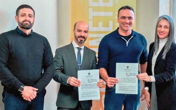 Prefeitura de Cidreira firma cooperação com a OAB para fortalecer atendimento às mulheres vítimas de violência.