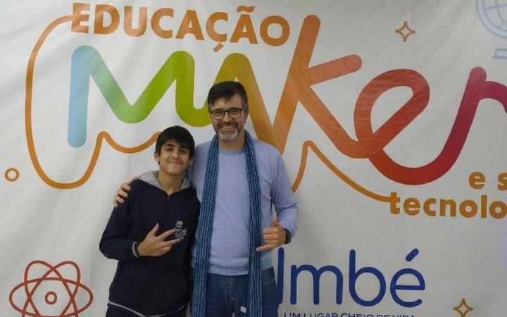 Aluno da EMEF Estado de Santa Catarina em Imbé é contemplado com Bolsa de Iniciação Científica 