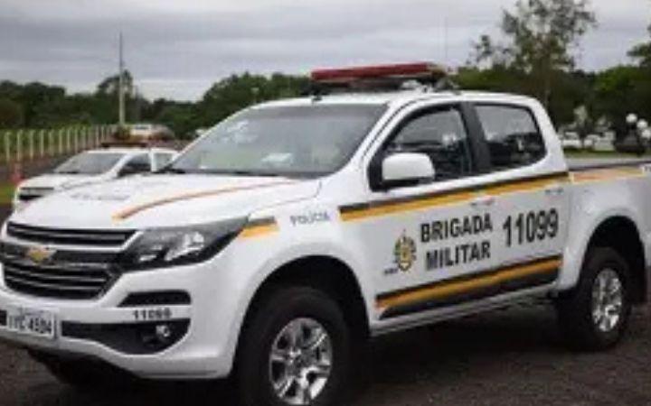 Brigada Militar cumpre mandado de prisão durante festa em Imbé