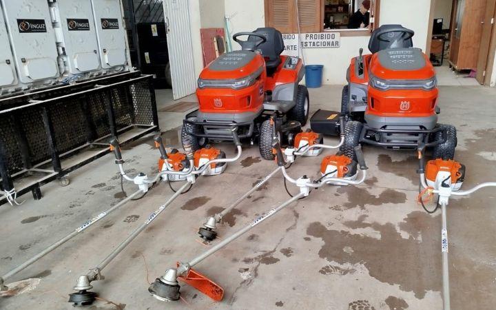 Prefeitura de Osório investe R$ 100 mil na aquisição de equipamentos para a conservação dos espaços públicos