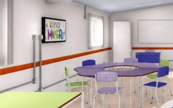 SECRETARIA DE EDUCAÇÃO DE CIDREIRA É CONTEMPLADA COM SALA MAKER