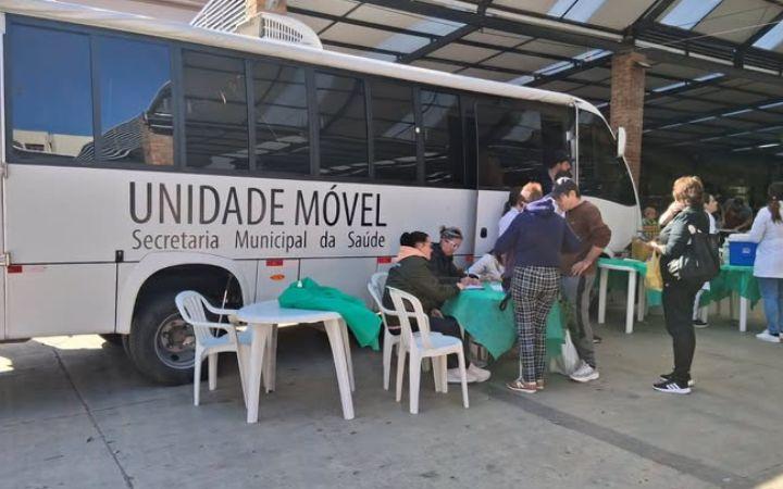 🩺💉 CAMPANHA CONTRA A GRIPE, COVID E DEMAIS VACINAS IMUNIZA 130 PESSOAS EM OSÓRIO NA MANHÃ DE SÁBADO