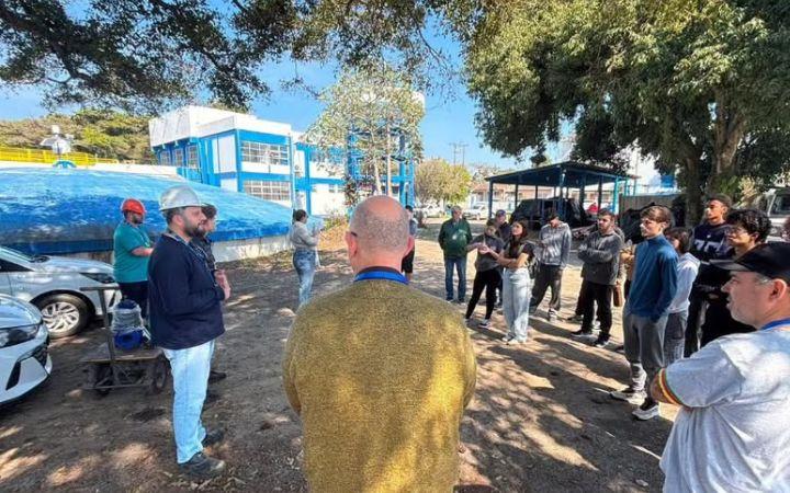 Estudantes surdos participam de visita inclusiva à Estação de Tratamento de Água em Osório