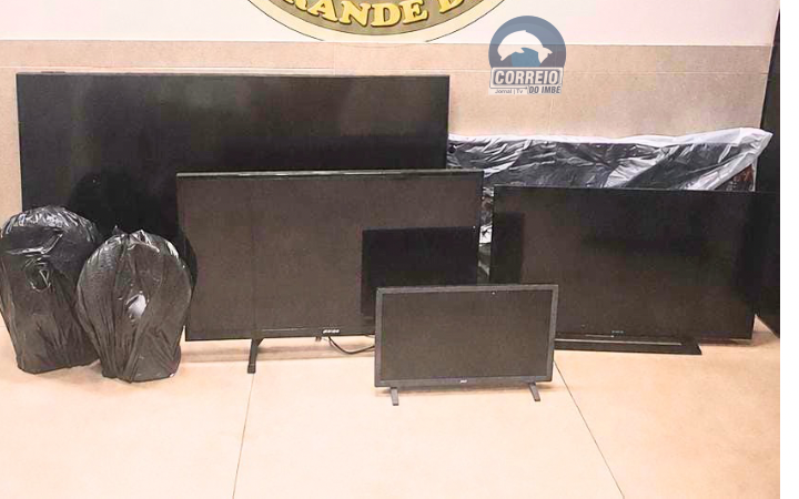 Furto a residência termina com dois presos e cinco TVs recuperadas em Arroio Teixeira