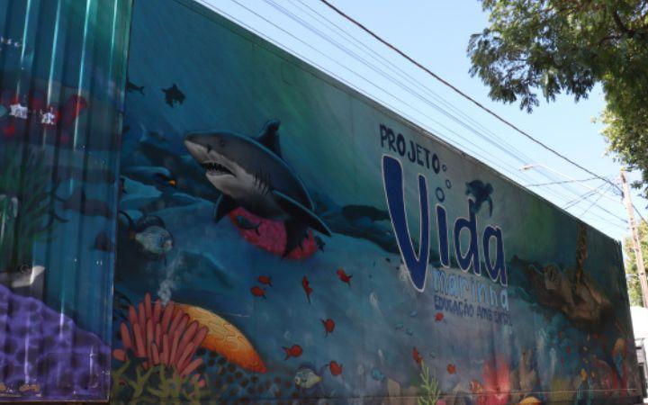Arroio do Sal receberá contêiner Vida Marinha durante a Semana Literária
