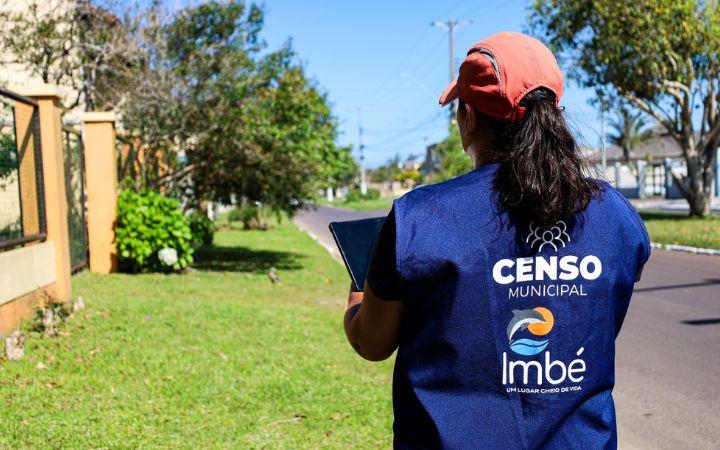 Censo Municipal de Imbé segue com trabalho de recenseadores nos finais de semana e feriados