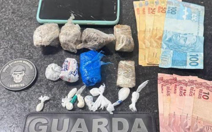 GUARDA MUNICIPAL DE IMBÉ PRENDE HOMEM POR TRÁFICO DE DROGAS E RESISTÊNCIA 