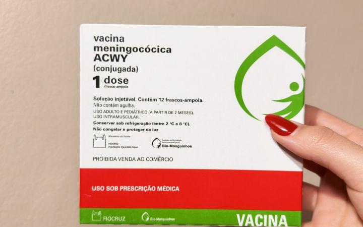  Imbé amplia temporariamente utilização da vacina meningocócica ACWY