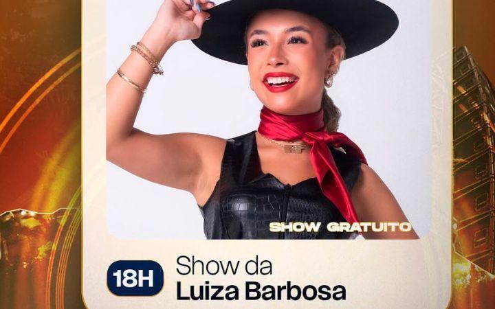  LUÍZA BARBOSA VEM AÍ PARA ENCERRAR A FESTA DOS 61 ANOS DE TRAMANDAÍ!