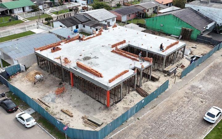  Obras do novo CAPS em Albatroz em Imbé estão em andamento