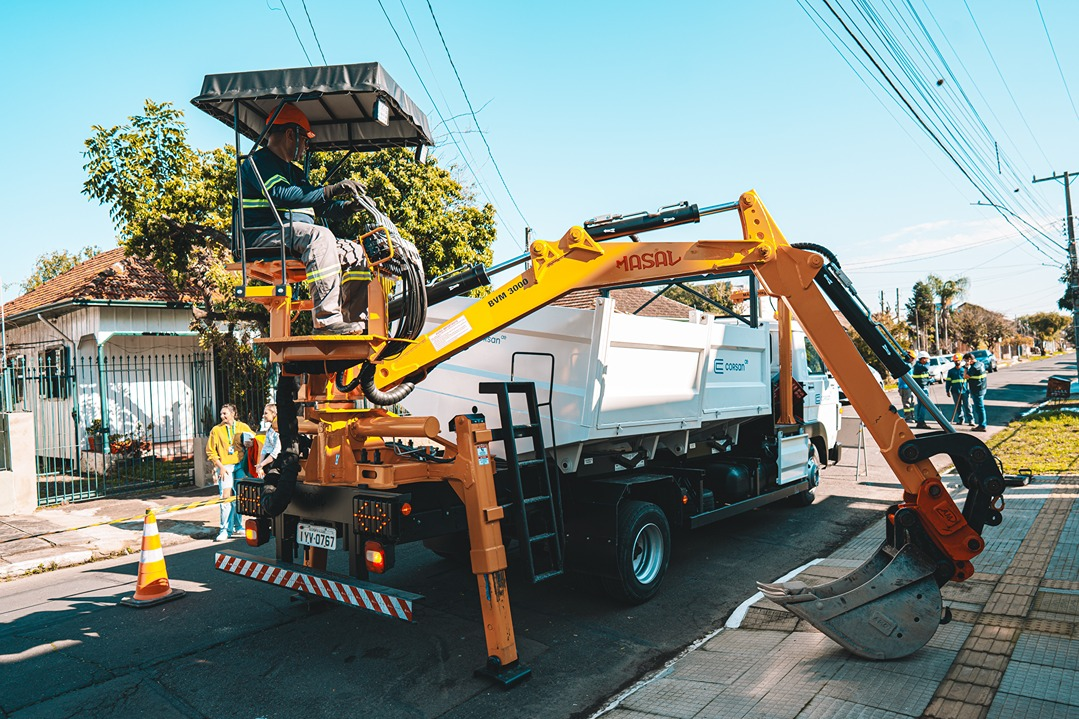 Obras e ações da Corsan movimentam quatro municípios do Litoral Norte nesta semanav