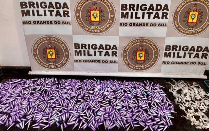 Operação prende homem e mulher suspeitos de tráfico de drogas em Cidreira