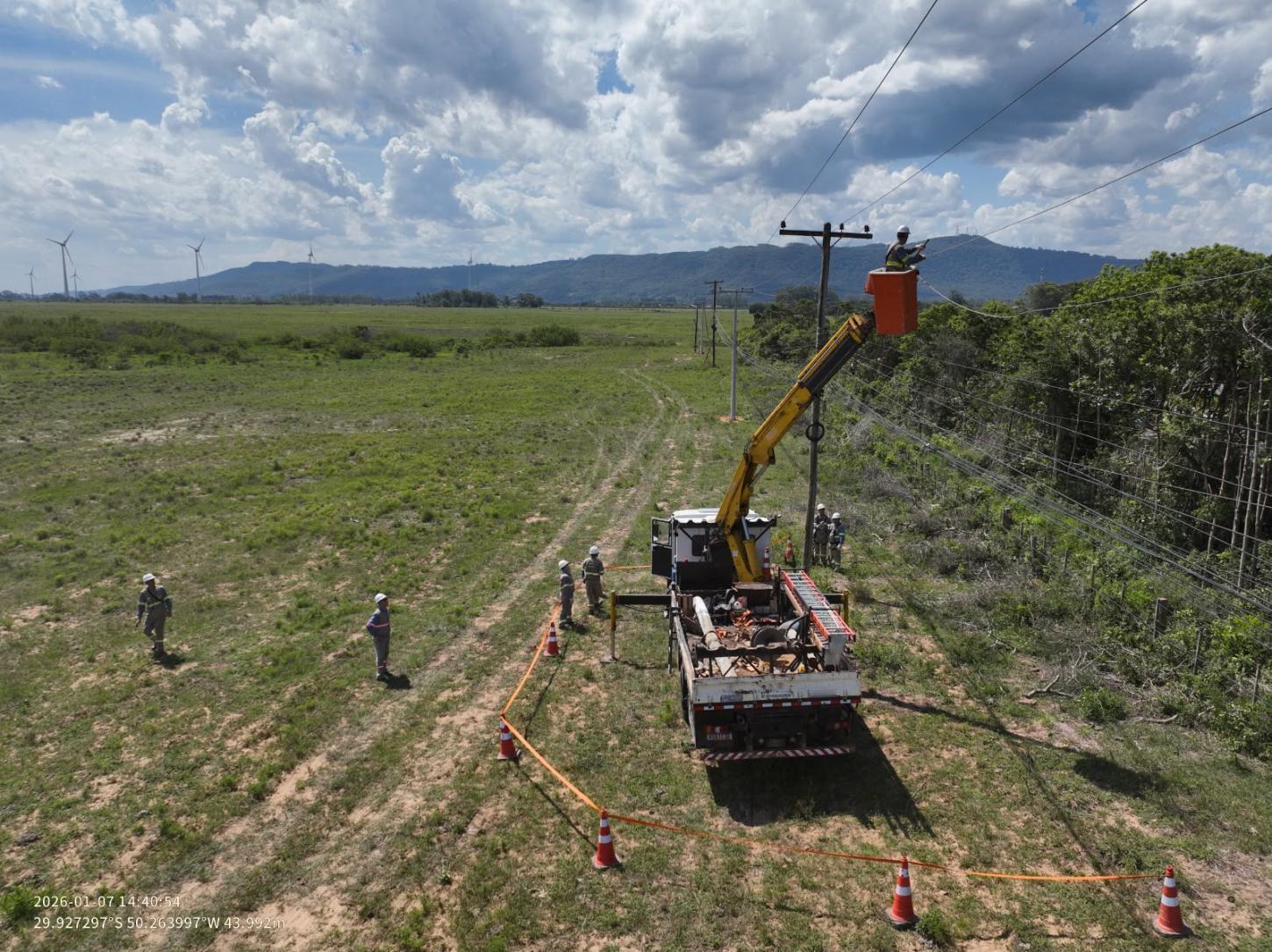 CEEE Equatorial amplia rede elétrica em Osório e mantém ritmo de obras acima do previsto  