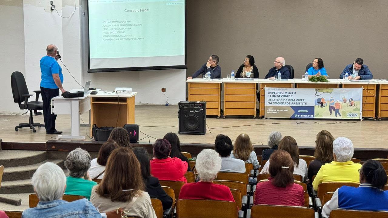 II Seminário Municipal de Envelhecimento e Longevidade debate os desafios das políticas públicas para uma sociedade que vive mais