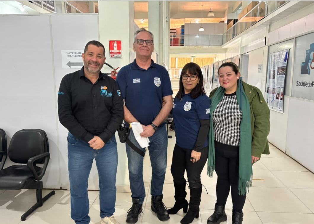 Posto de Identificação de Imbé recebe visita de representantes do IGP