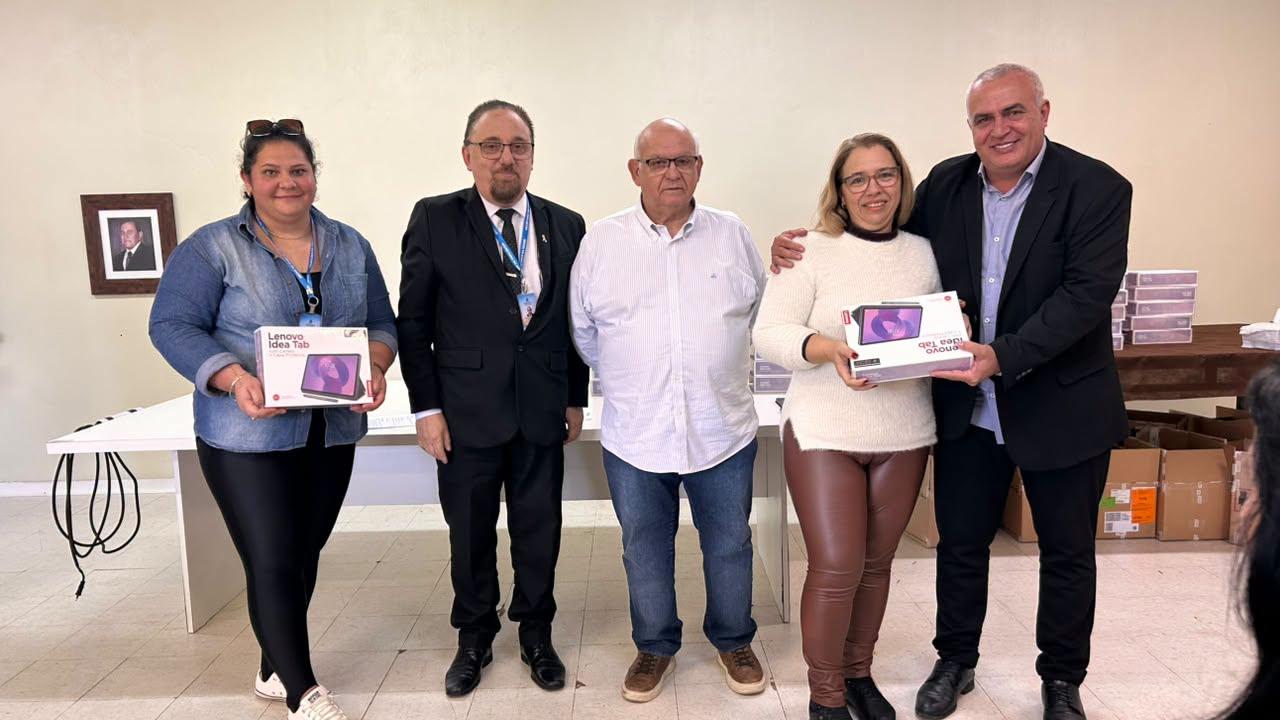 PREFEITURA DE OSÓRIO ADQUIRE 70 TABLETS PARA OS AGENTES COMUNITÁRIOS DE SAÚDE 