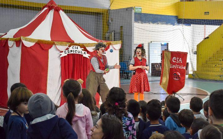 SMED Imbé e SESC Tramandaí promovem Semana da Criança aos alunos da rede municipal de ensino