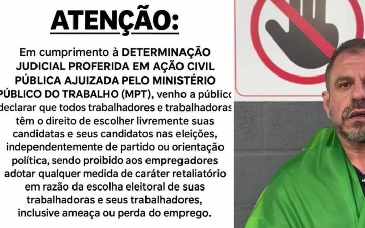 Vereador do PL, de Ijuí, é obrigado a apagar publicações e fazer retratação pública