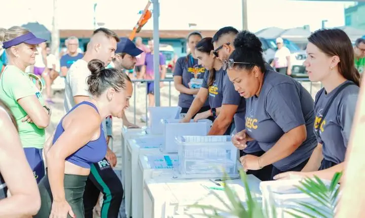 1ª Etapa do Circuito Sesc de Corridas 2026 reuniu quase 500 atletas em Atlântida Sul