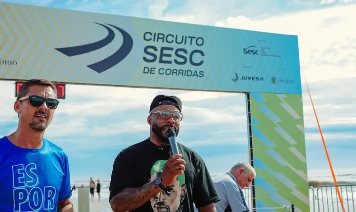 1ª Etapa do Circuito Sesc de Corridas 2026 reuniu quase 500 atletas em Atlântida Sul