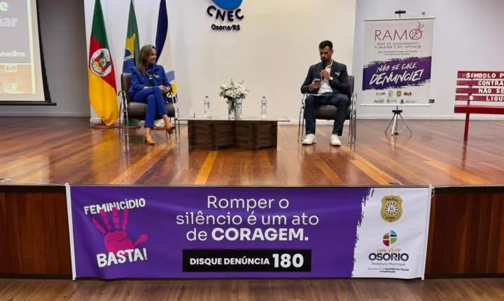 2º SEMINÁRIO RAMO REÚNE AUTORIDADES E REFORÇA O COMBATE À VIOLÊNCIA DOMÉSTICA EM OSÓRIO