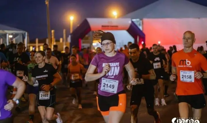3º Night Run movimenta Cidreira com esporte, energia e solidariedade