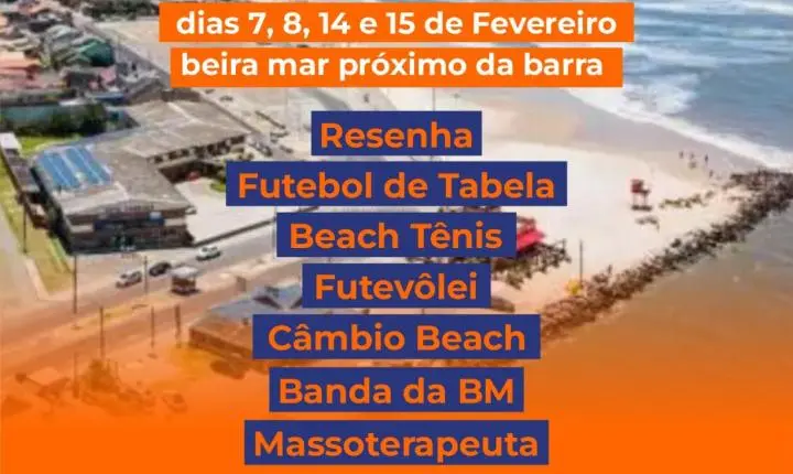 4ª etapa do Craques da Areia chega a Imbé neste final de semana