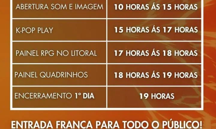  6º Anime Beach Imbé começa com entrada gratuita e programação voltada à cultura geek