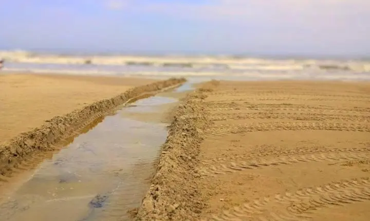 🚨 A Brigada Militar realiza flagrante de manejo irregular de dunas e areia na orla marítima de Xangri-Lá