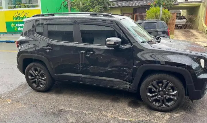 Acidente no centro de Osório mobiliza SAMU e Brigada Militar