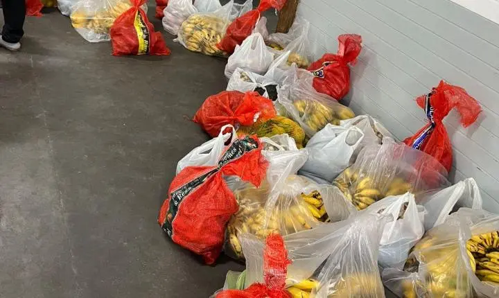 🌾🤝ALIMENTOS DA PRODUÇÃO DA AGRICULTURA FAMILIAR DE OSÓRIO SÃO ENTREGUES NA ALDEIA INDÍGENA SOL NASCENTE