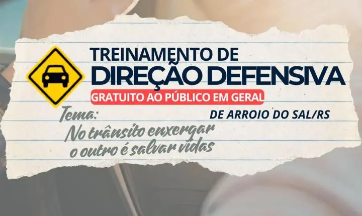 Arroio do Sal promove formação em Direção Defensiva na Semana Nacional do Trânsito