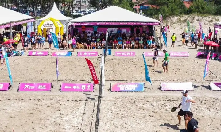 Atlântida Open de Beach Tennis acontecerá nos dias 6, 7 e 8 de fevereiro, na beira-mar de Noiva do Mar em Xangri-lá