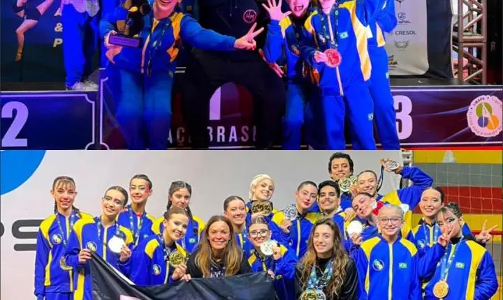 🎖️🏆 ATLETAS DE OSÓRIO SÃO MEDALHISTAS NA TAÇA BRASIL DE AÉREOS E POLE SPORTS EM SC ✨👏