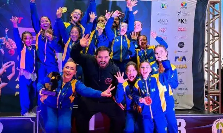 🎖️🏆 ATLETAS DE OSÓRIO SÃO MEDALHISTAS NA TAÇA BRASIL DE AÉREOS E POLE SPORTS EM SC ✨👏
