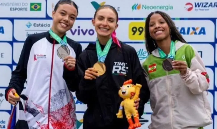 Atletas gaúchos conquistam 25 medalhas na primeira semana dos Jogos da Juventude, no Paraná