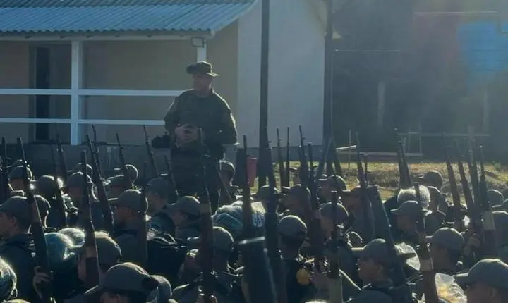 Brigada Militar apresenta o Comando de Polícia Ambiental durante a Semana Zero dos futuros soldados da instituição em Osório nesta quinta-feira (07/05)