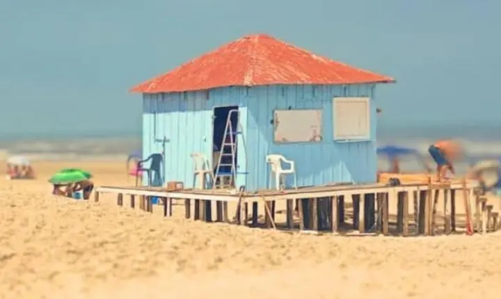 Brigada Militar, através do 1° BABM, realiza fiscalização de construção na orla marítima de Imbé