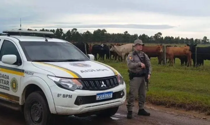 BRIGADA MILITAR REALIZA OPERAÇÃO COMBATE AO ABIGEATO IV EM OSÓRIO